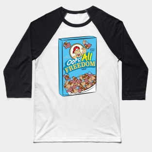 Oops all freedom american food Baseball T-Shirt